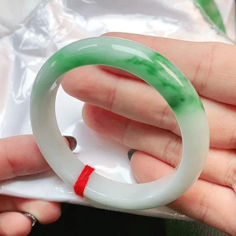 未镶嵌手镯翡翠正圈2499