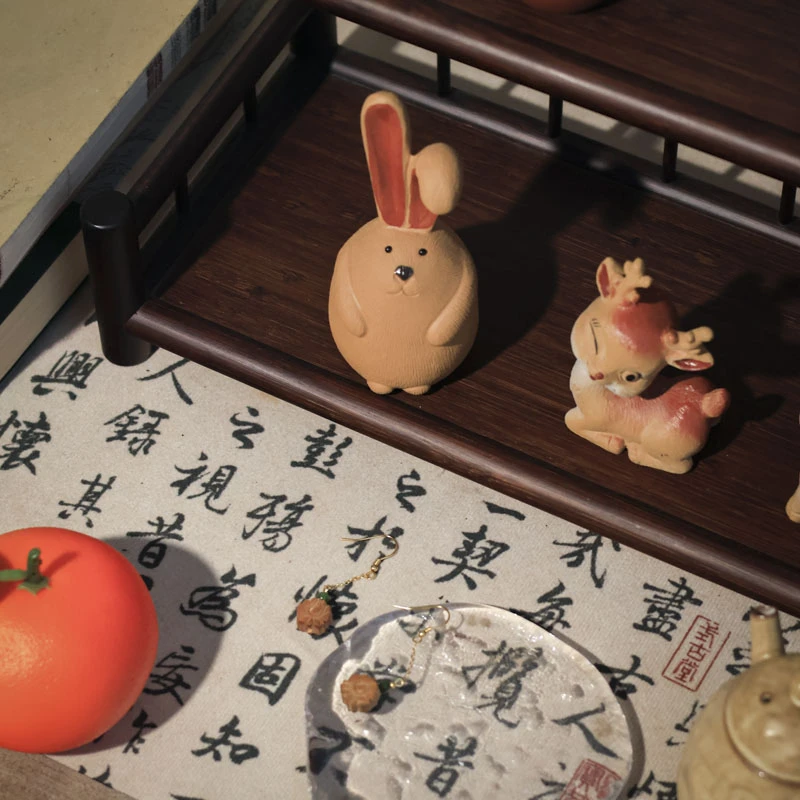 茶空间摆件（馋猫0077）