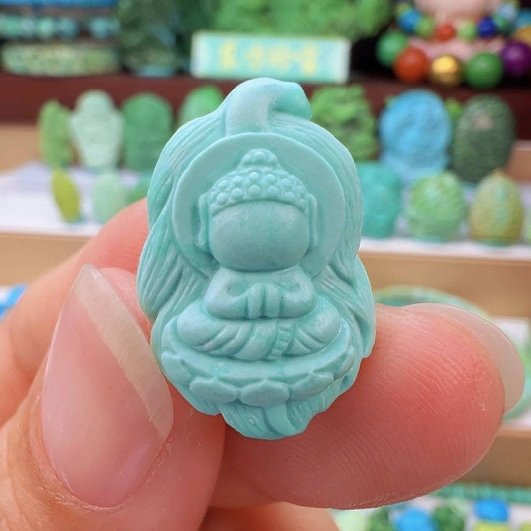 未镶嵌绿松石项链