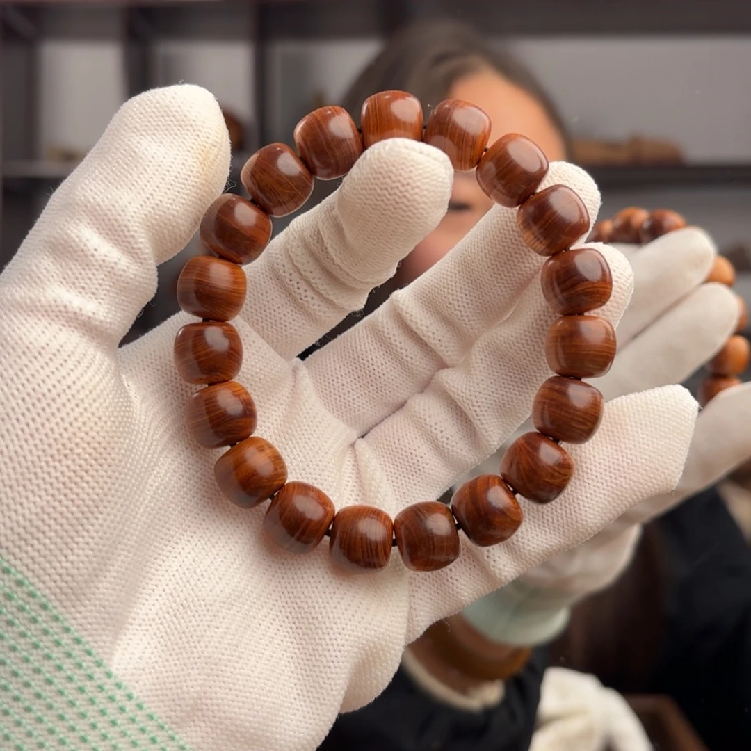 柏木（崖柏）手串/手链 精品黑油11.12泥膏香料药香16.7