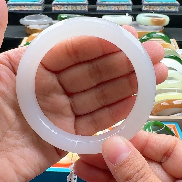 未镶嵌手镯和田玉57.1