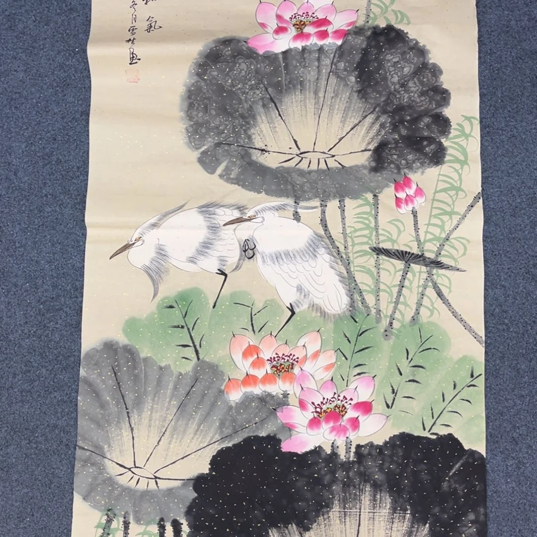 国画手绘画作品和绘画