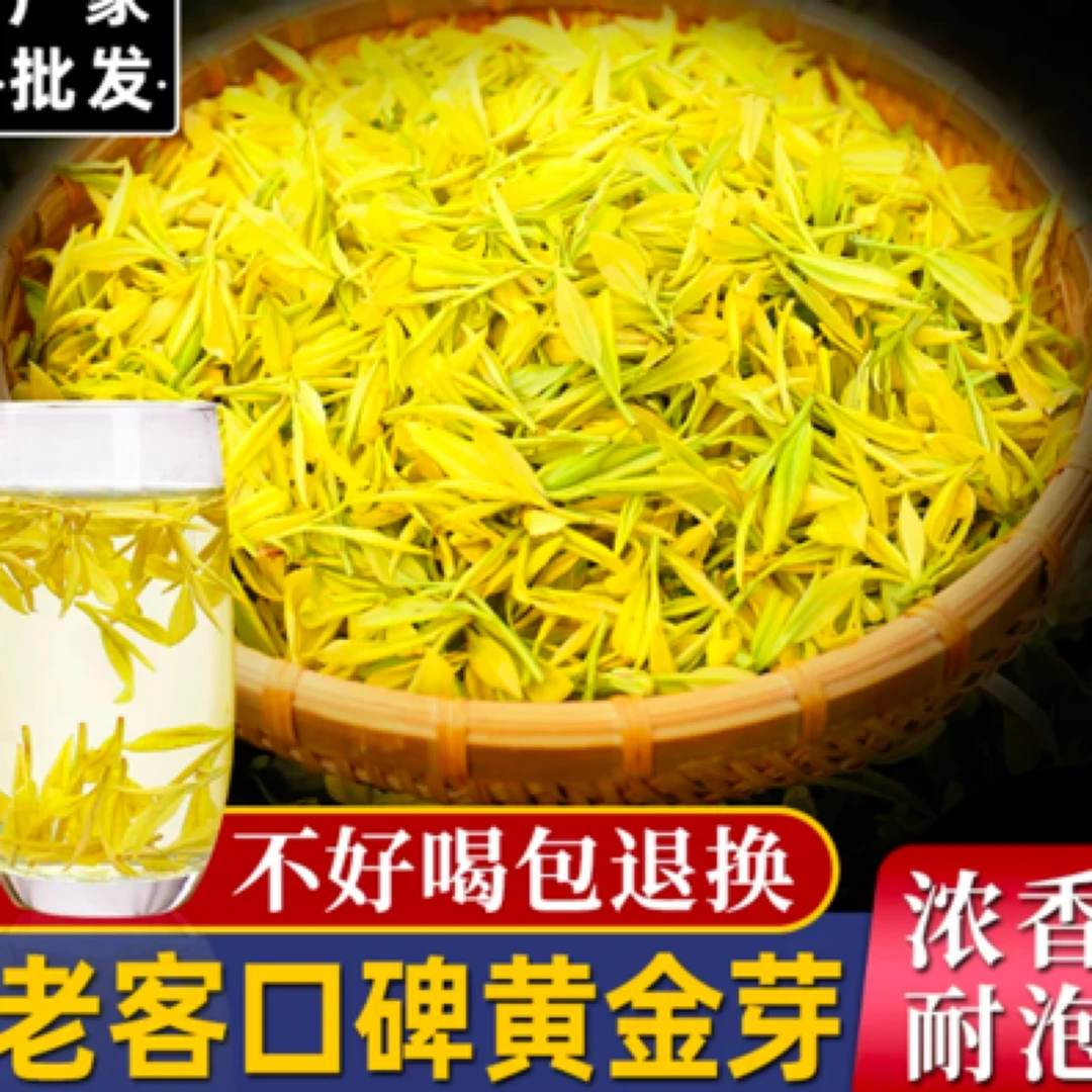 25年黄金芽青货浓郁回甘耐泡黄金芽158