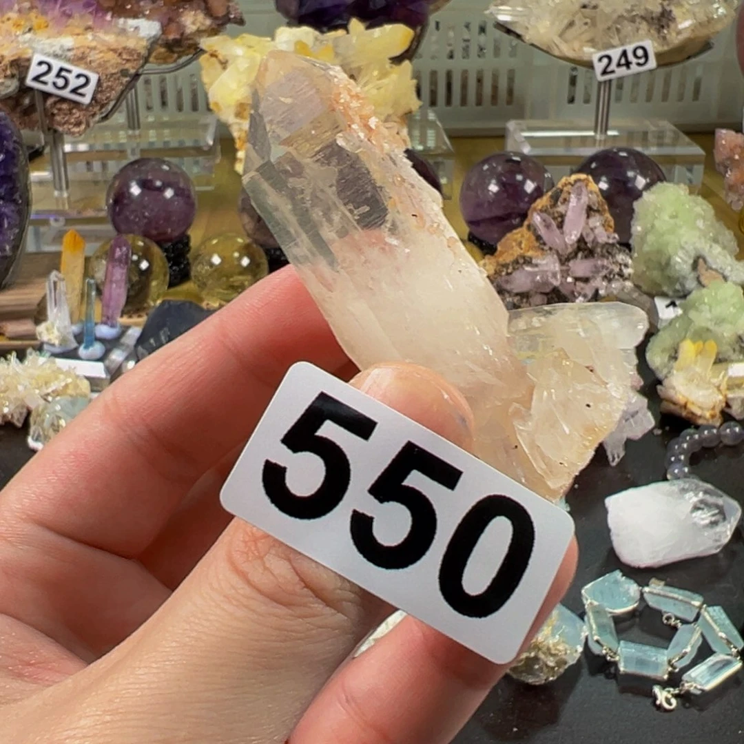 未镶嵌水晶珠宝半成品