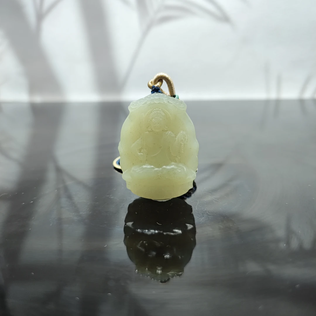 T和田玉不动明王吊坠0946