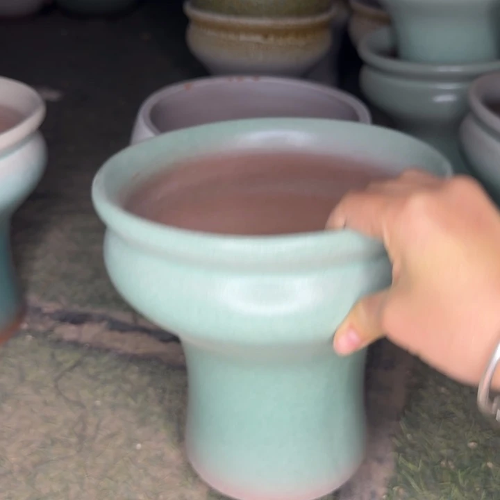 瑕疵花盆处理啦口20高20两个