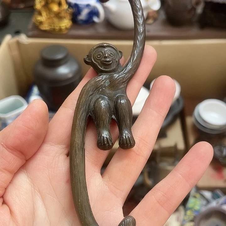 铜中古工艺品摆件