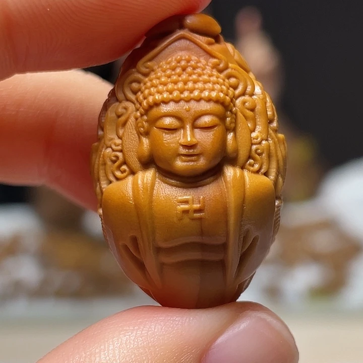 橄榄核吊坠橄榄核