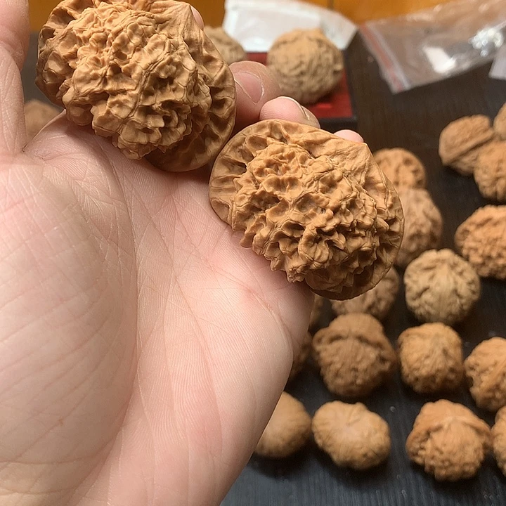 文玩核桃吊坠53官帽饼