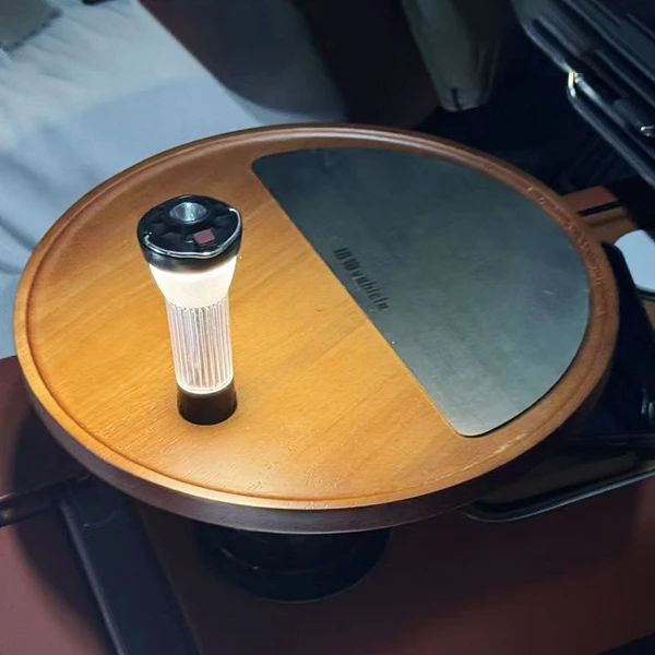 理想L6789MEGA车载悬浮实木小桌板拓展多功能磁吸桌垫茶具必买