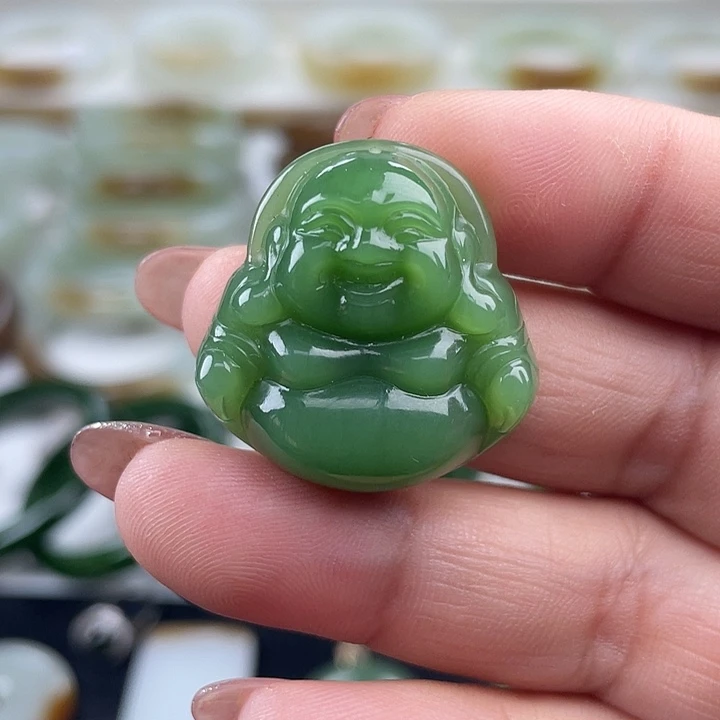 和田玉（碧玉）未镶嵌颈饰