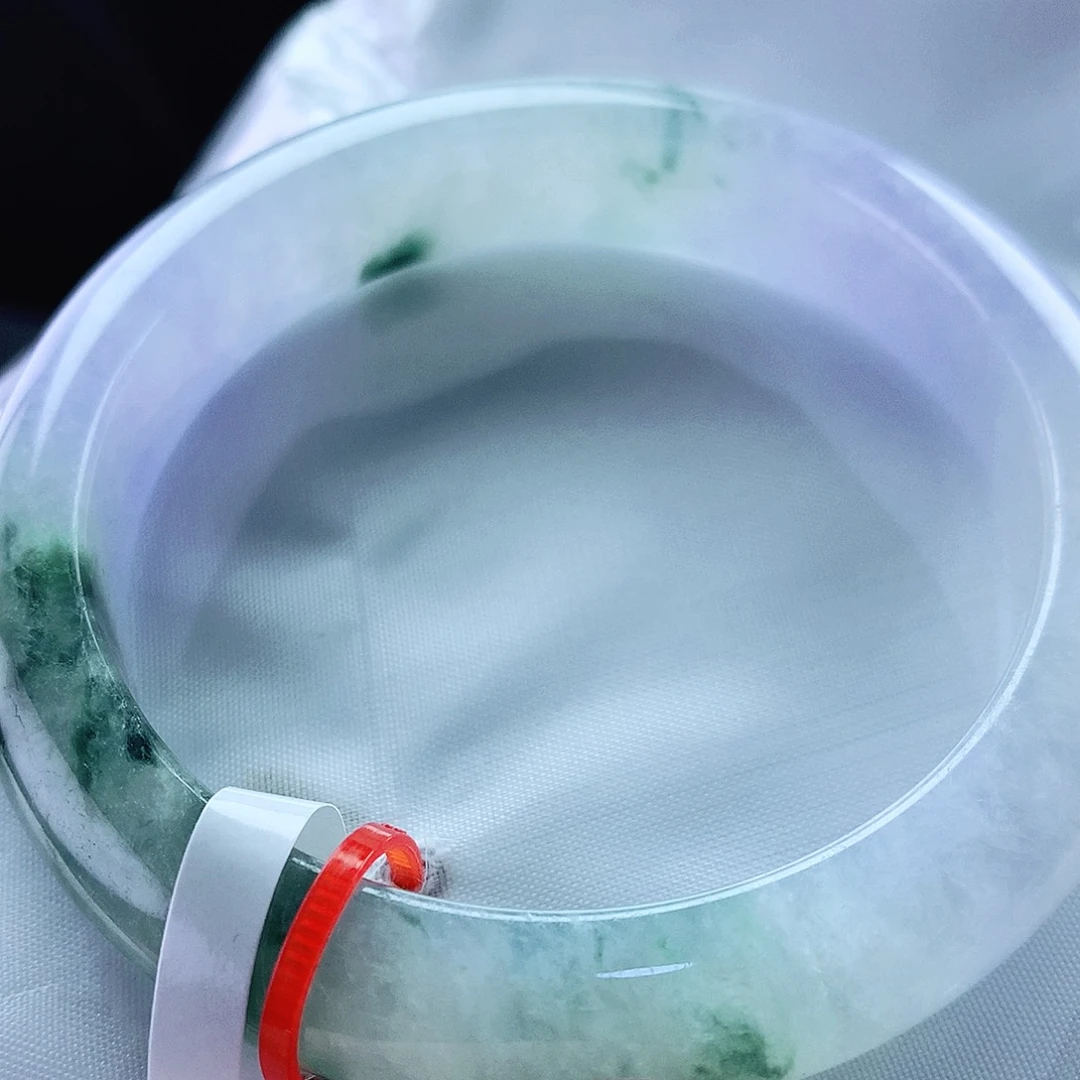 未镶嵌手镯翡翠55圈