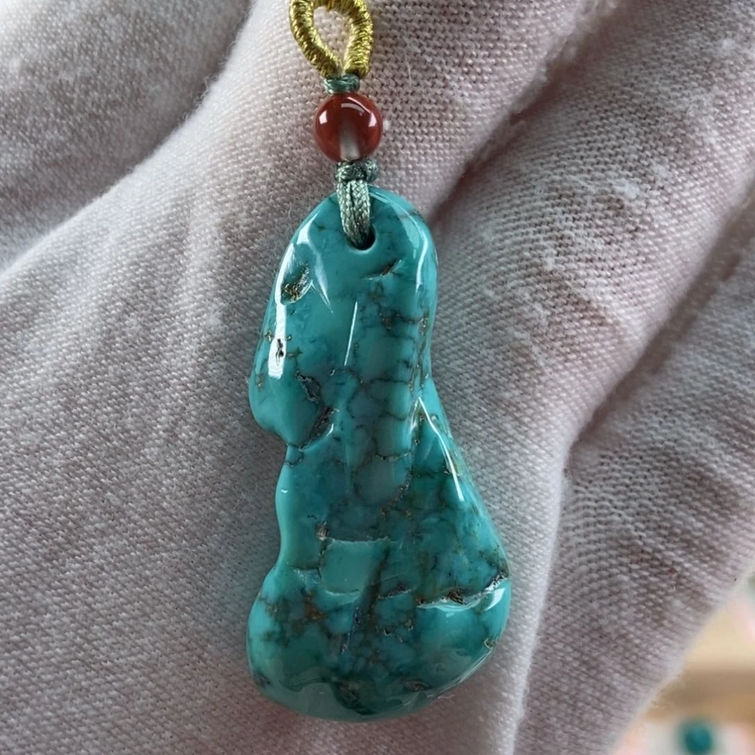 绿松石珠宝奇石未镶嵌