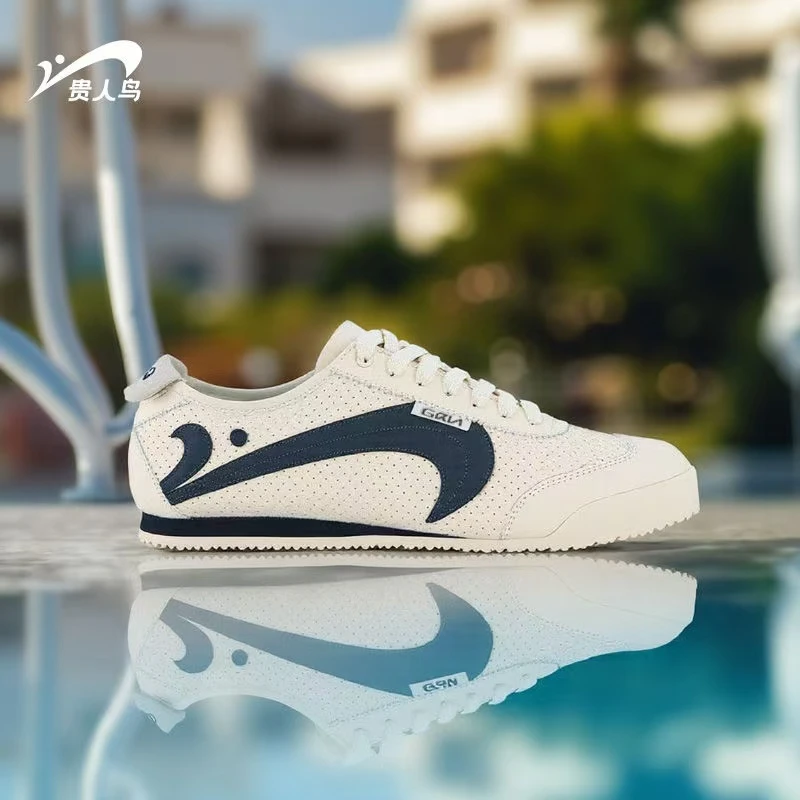 贵人鸟体育板鞋经典薄底运动鞋低帮鞋子透气牛筋底女鞋男士休闲鞋
