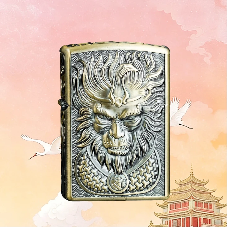 ZORRO佐罗魔猴悟空防风打火机男士送男友达人e16888无油