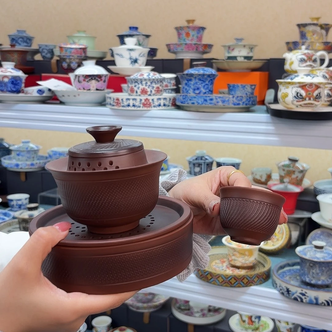 盖碗里的水煮开后放