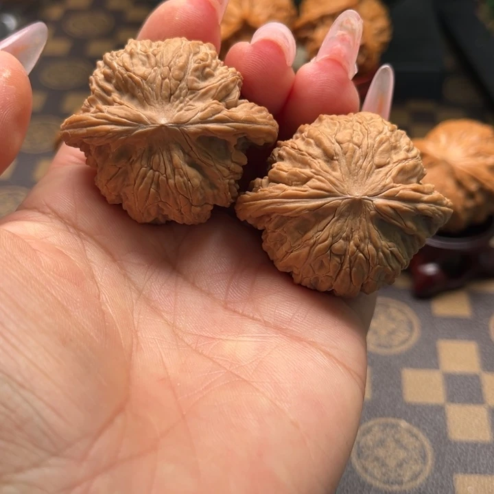 核桃44磨盘文玩核桃