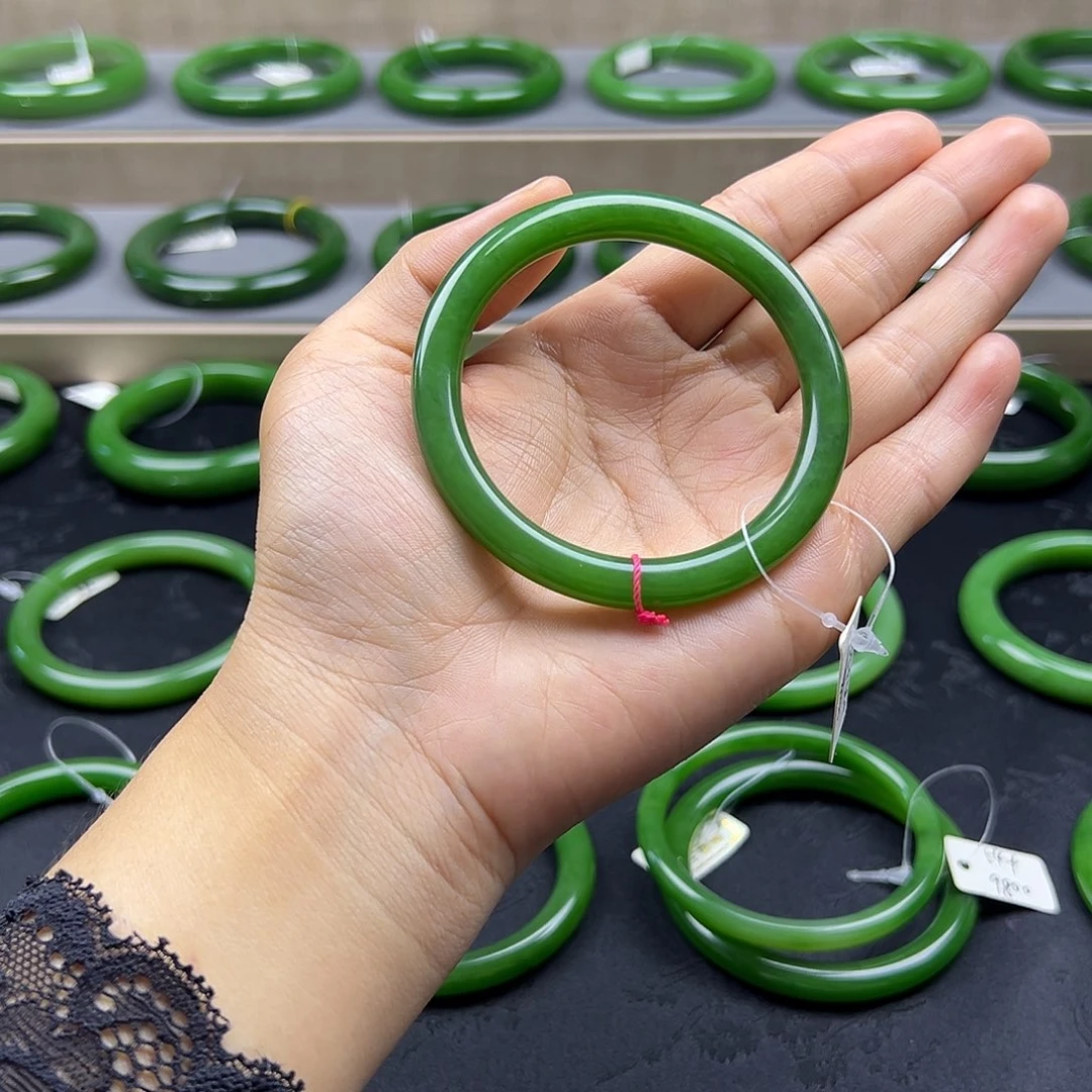 未镶嵌手镯和田玉（碧玉）