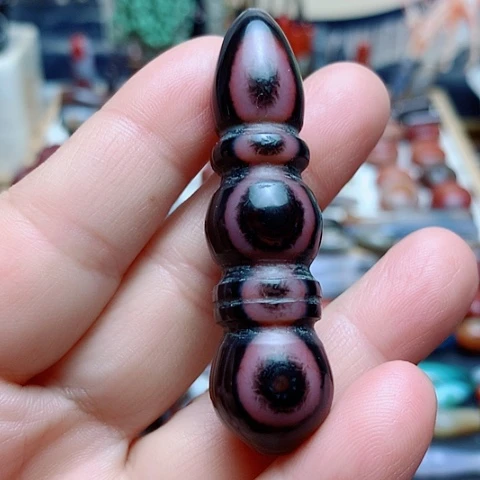 玛瑙/玉髓合金颈饰