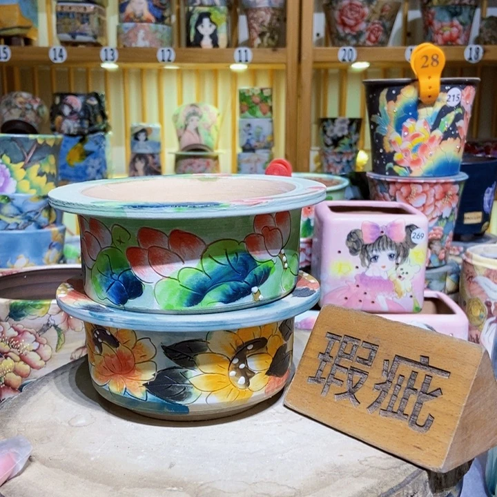 景德镇艺术手绘作品