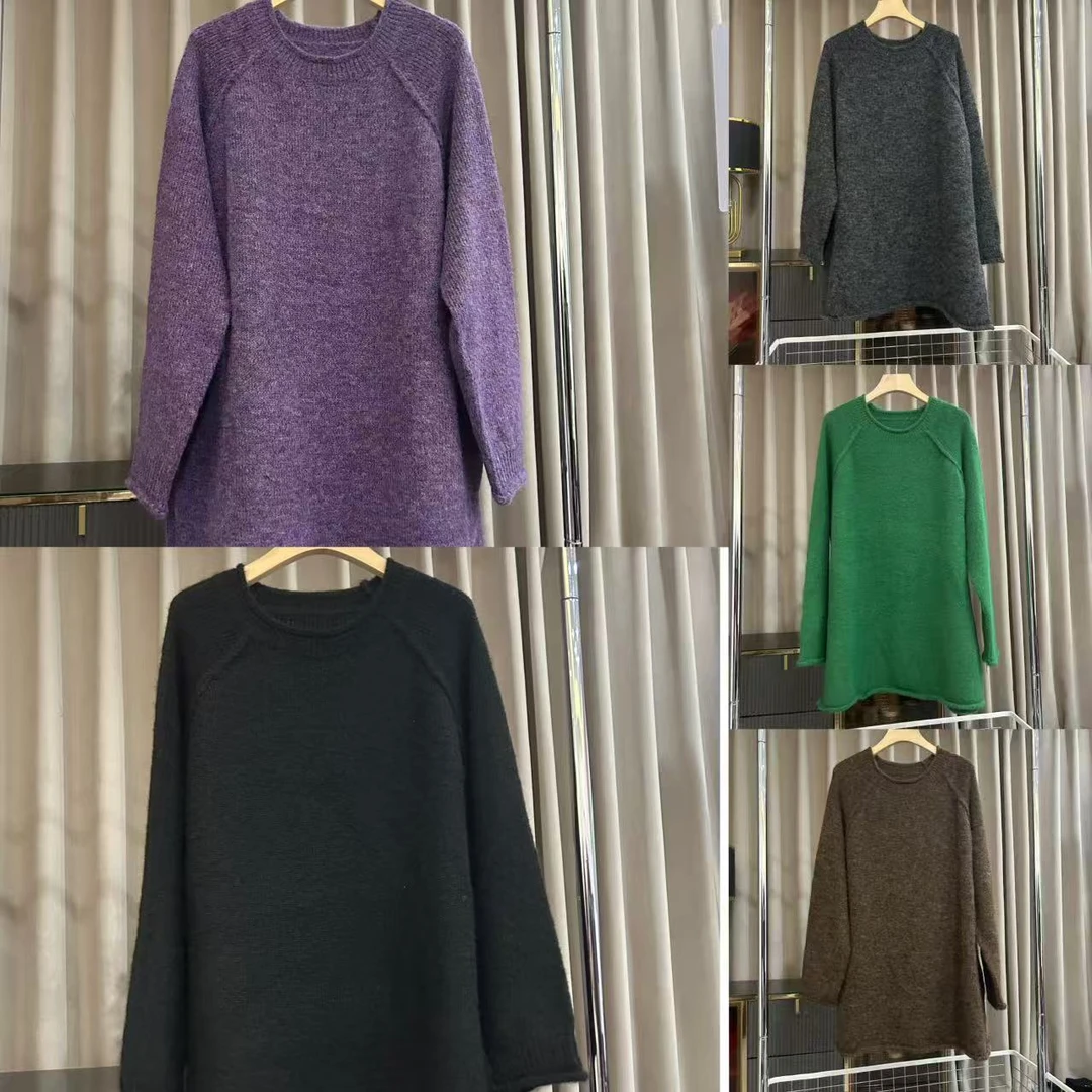 9118 （拼蔻家） 净版圆领毛衣