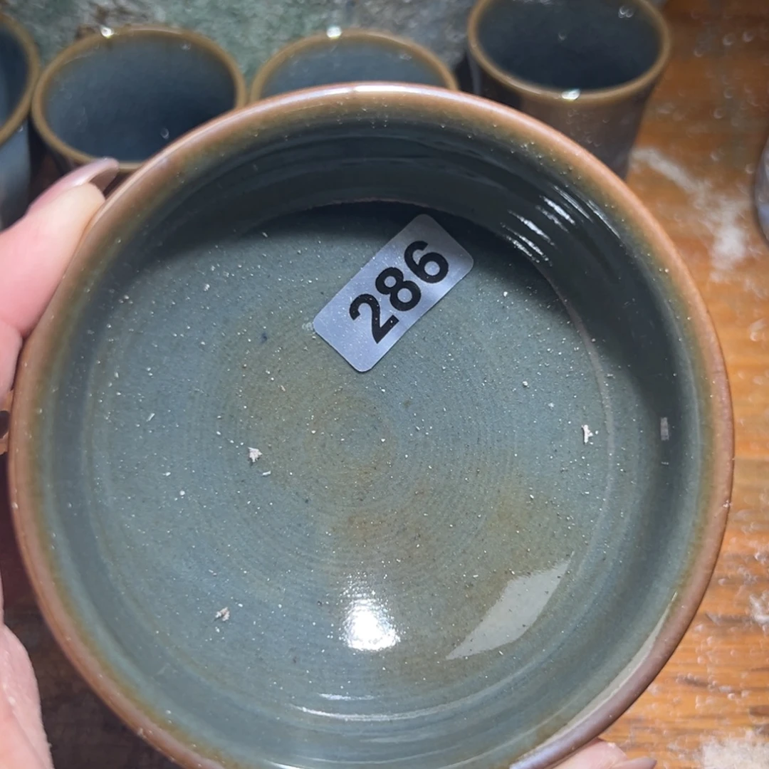 茶盏全手工原矿原釉建盏