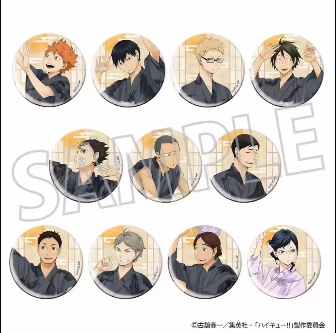 【大头咪】排球少年 浴衣和纸系列盲盒 日谷现货 默认代拆