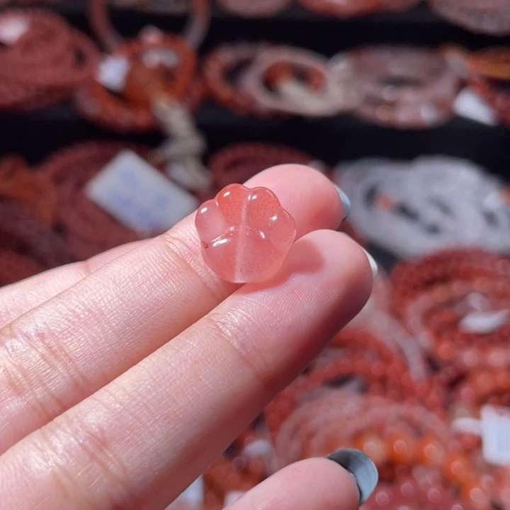 南红玛瑙未镶嵌猫爪2134