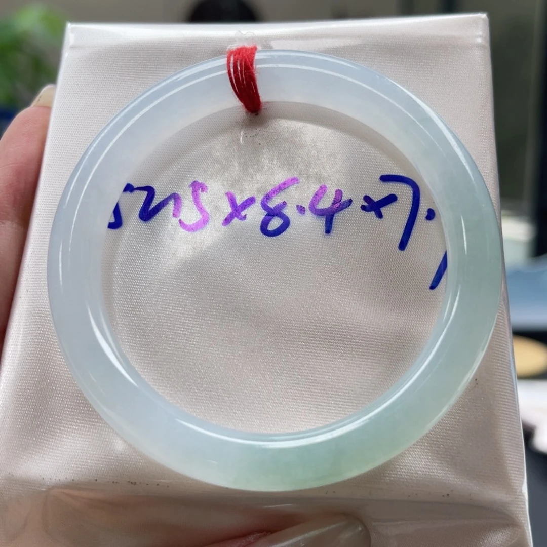 未镶嵌手镯翡翠52圆条
