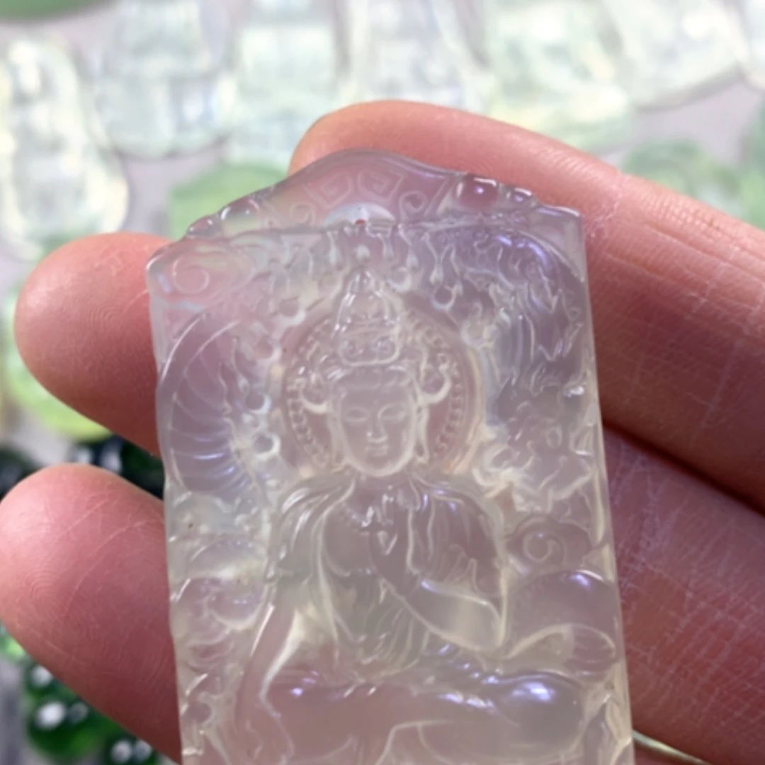 【闪购商品】蛇纹石玉吊坠未镶嵌