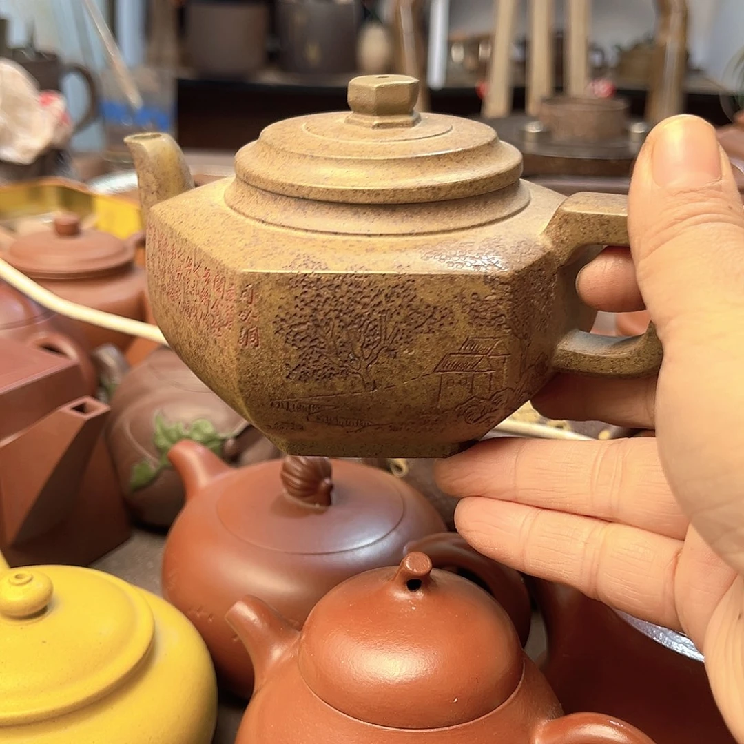 茶壶紫砂全手工制作