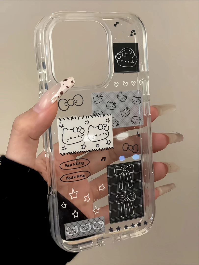 蝴蝶结kt猫苹果适用iPhone16小米15pro华为苹果14pro手机壳xr创意