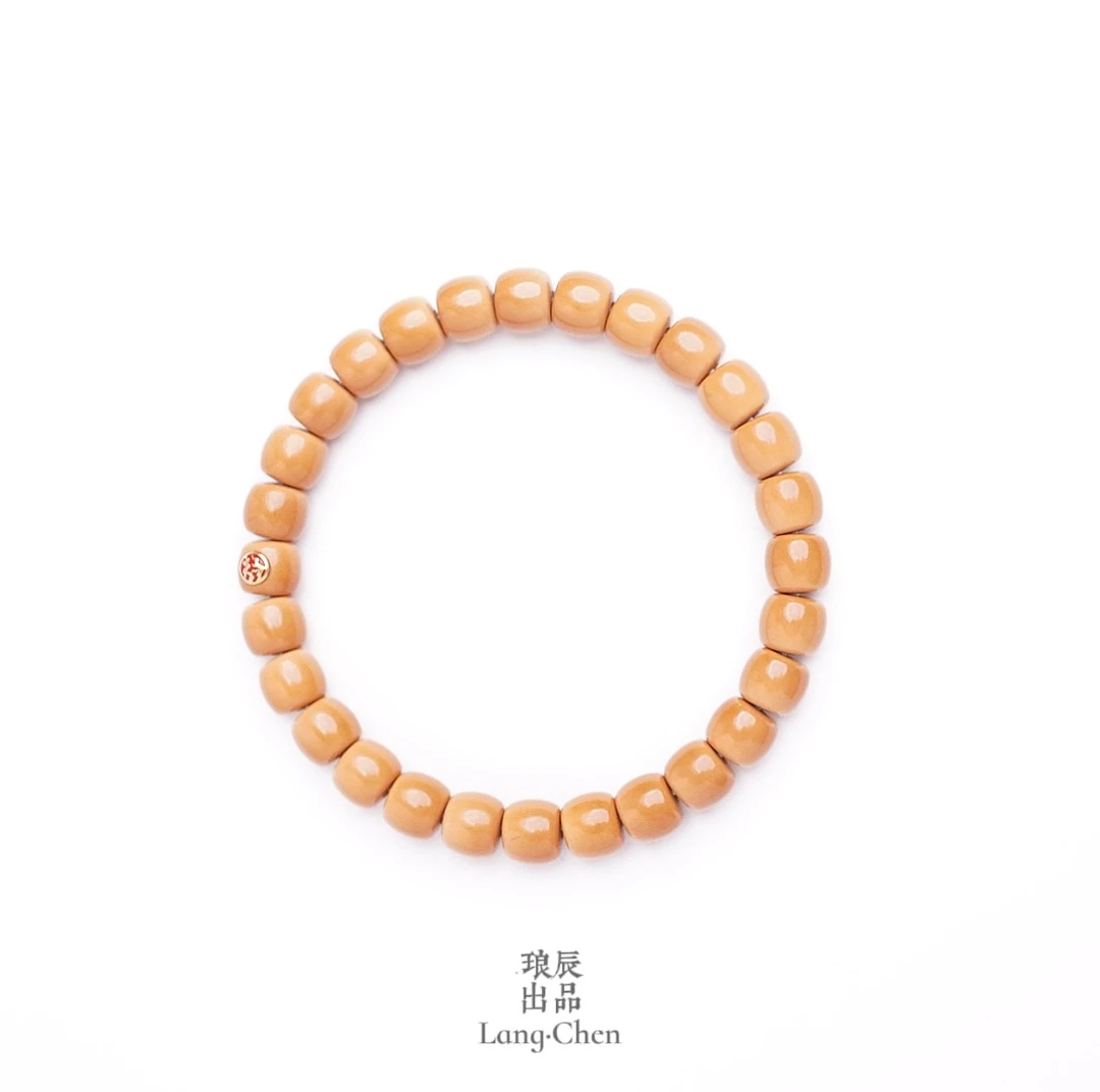 爆红一号料【高赛】6.5MM 极限弧老型橄榄核老挝核尖单圈 琅辰出品