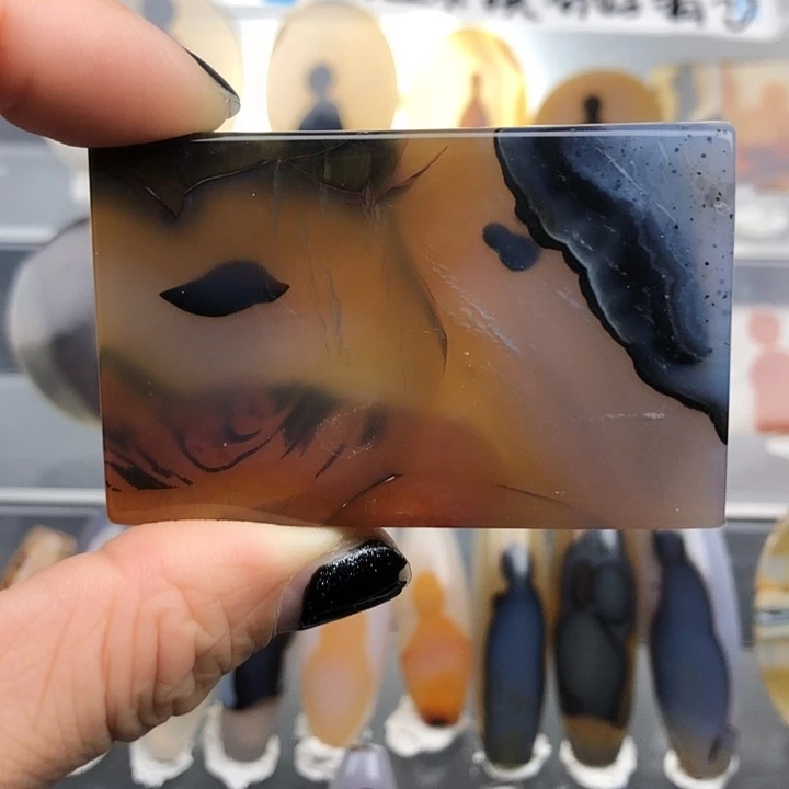 查罗石未镶嵌珠宝半成品76