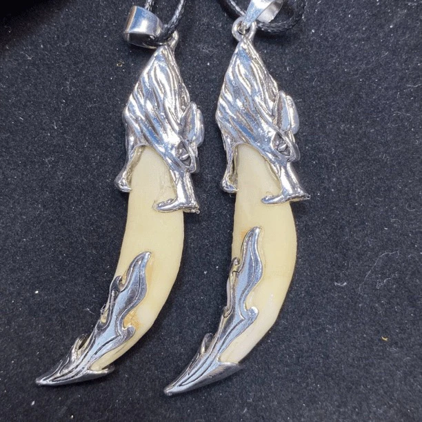 精品黑狗牙特色手工艺 配饰