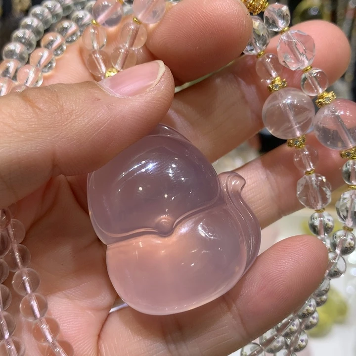 未镶嵌颈饰水晶天然