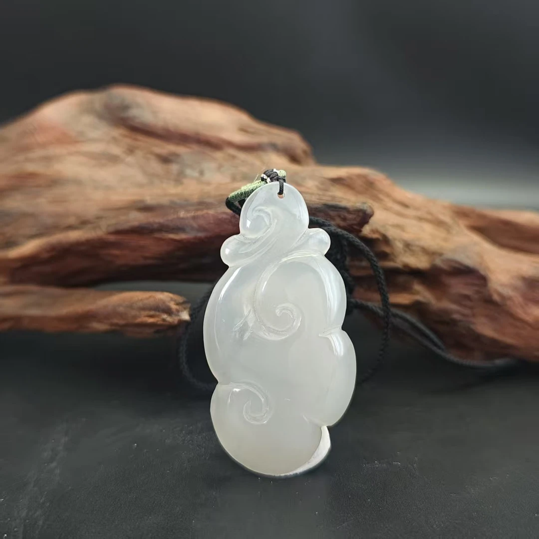 Z和田玉如意吊坠0712