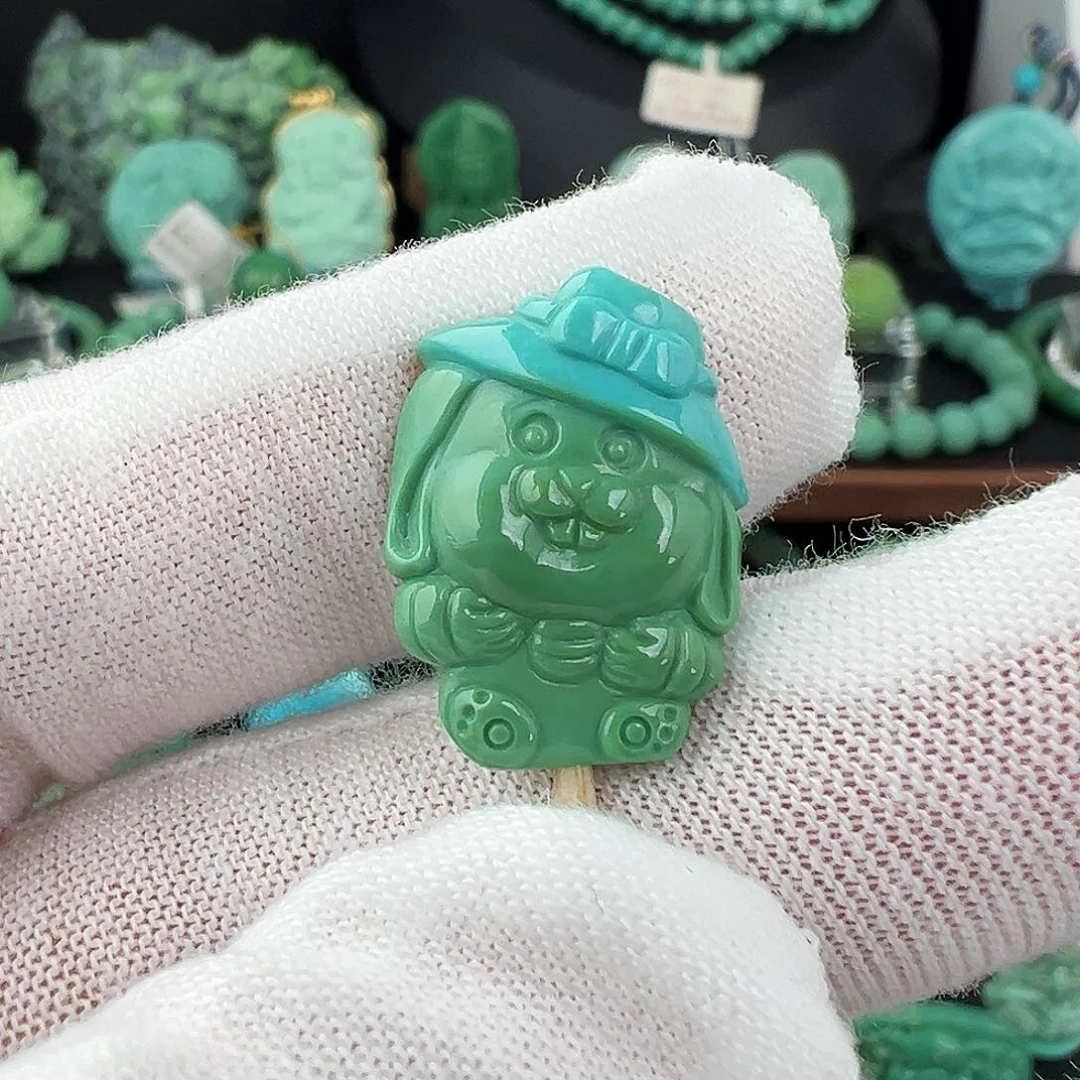 绿松石未镶嵌绿松石主播万丽