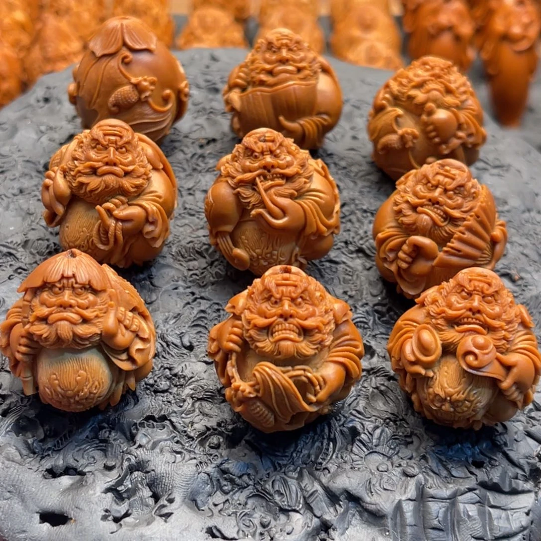 飞****手串/手链橄榄核钟馗单粒