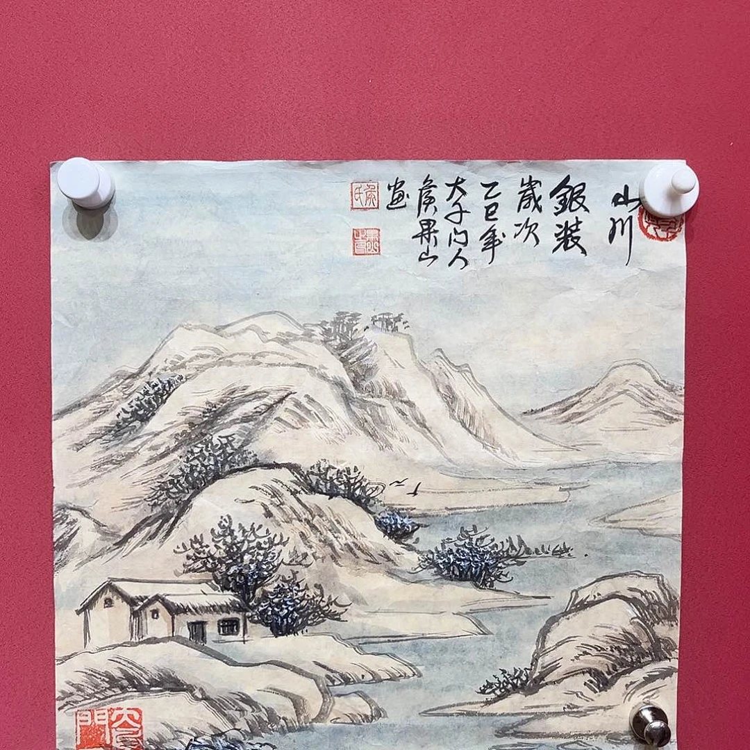 国画侯果山老师国画作品月