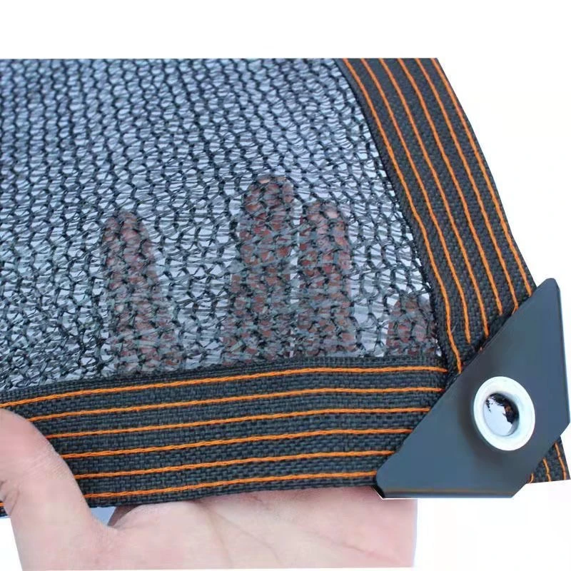 家用黑色遮阳网70%多肉兰花绿植防晒网隔热网抗风透气耐用花卉