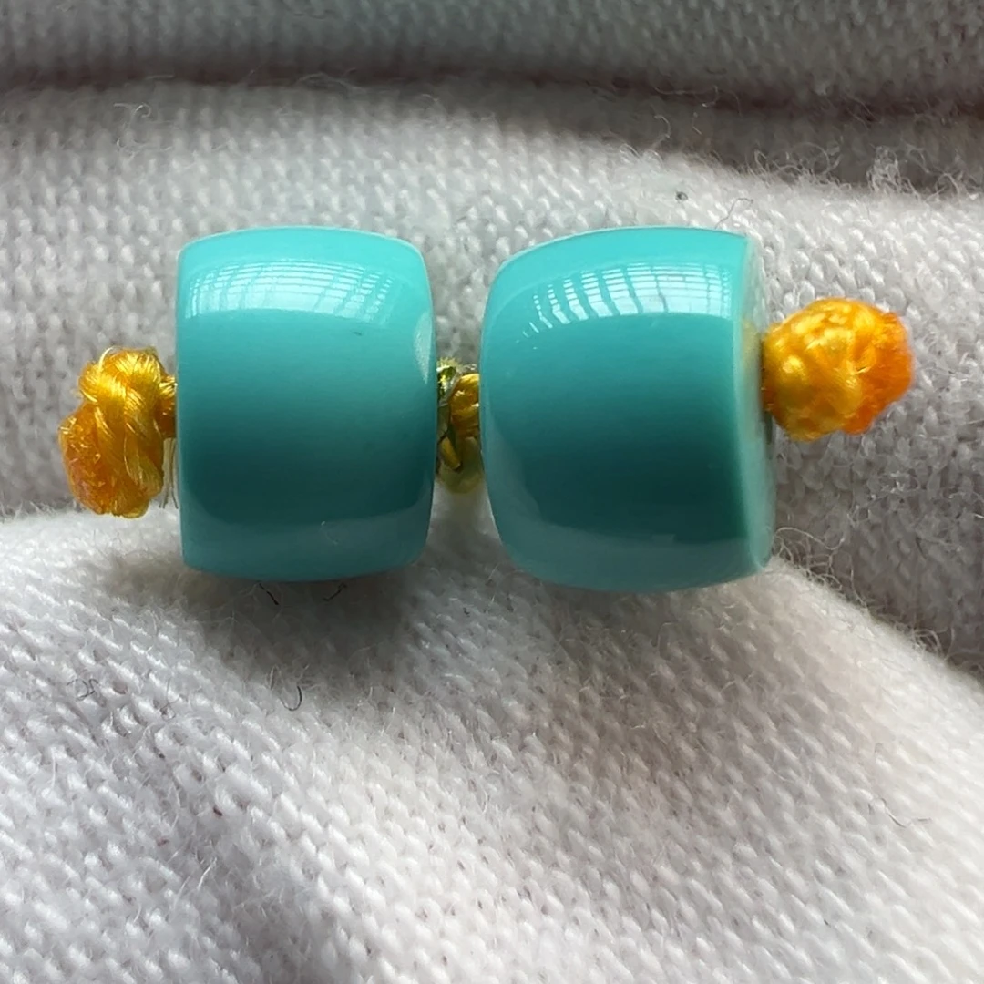 绿松石未镶嵌配饰6.4×4.4