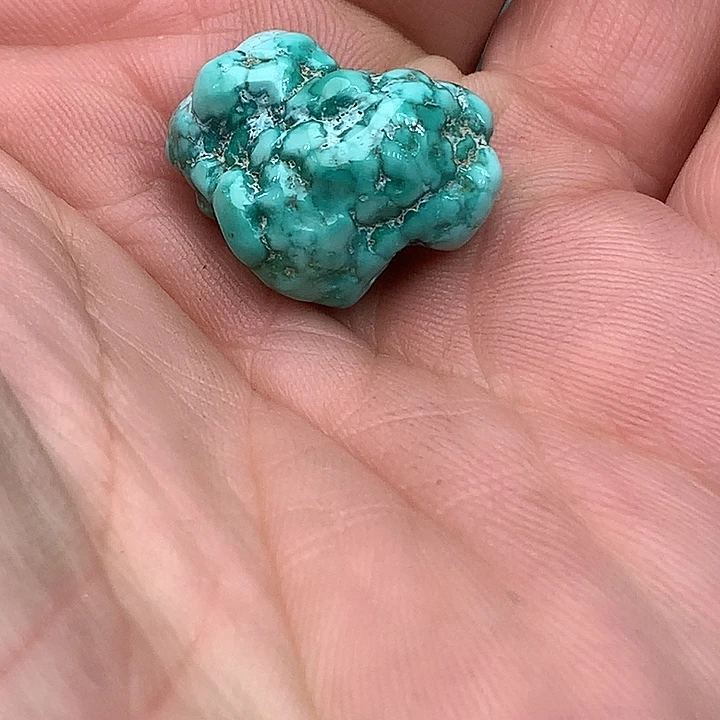 绿松石未镶嵌吊坠(不含链)