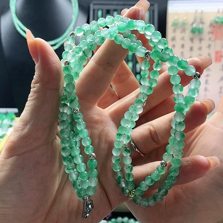 石英质玉项链未镶嵌