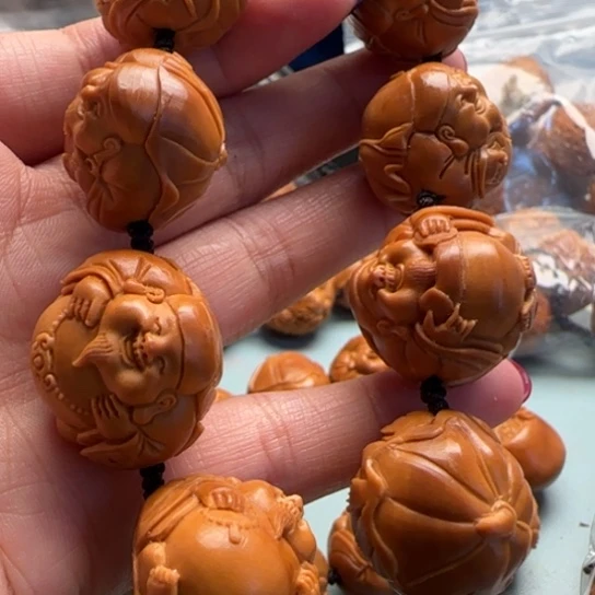 手串橄榄核橄榄雕雕刻工艺品