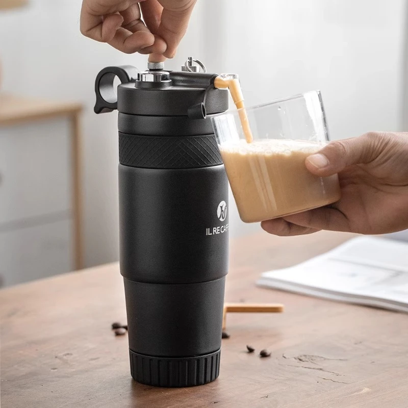 皇啡氮气咖啡杯食品级氮气咖啡壶便携车载发泡器户外饮料机咖啡机