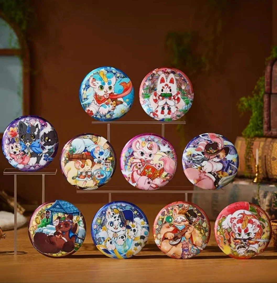 有兽焉神奇魔法系列马口铁徽章盲盒