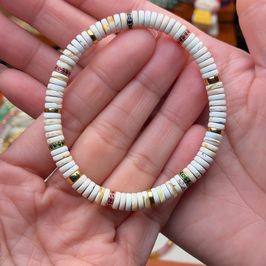 蜜蜡未镶嵌手链男女