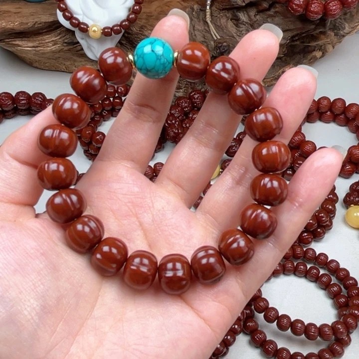 猴头核桃吊坠鲨鱼13➕绿