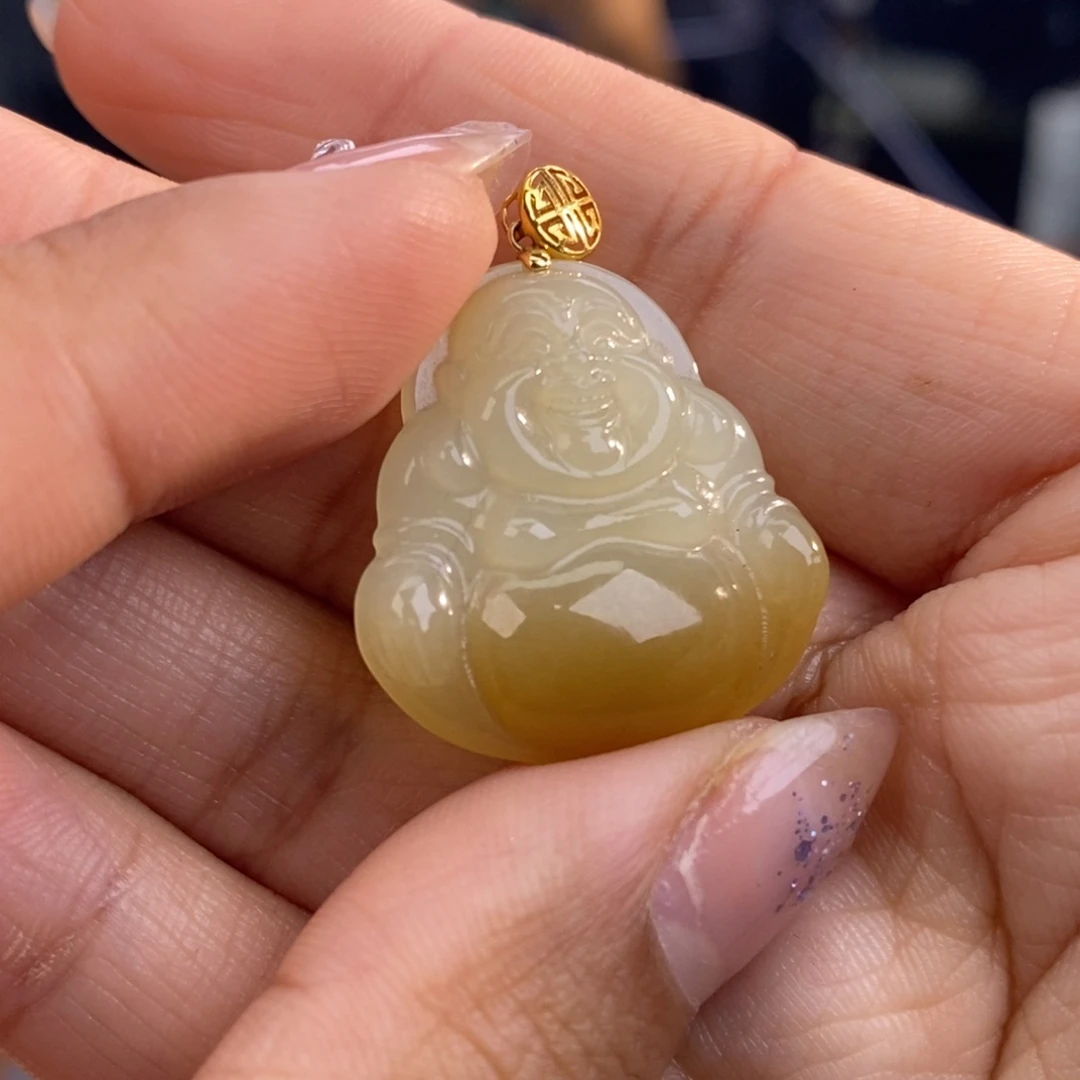 和田玉未镶嵌颈饰福利